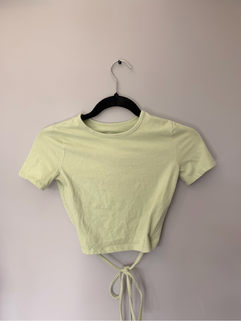 Hollister Tie Baby Tee
